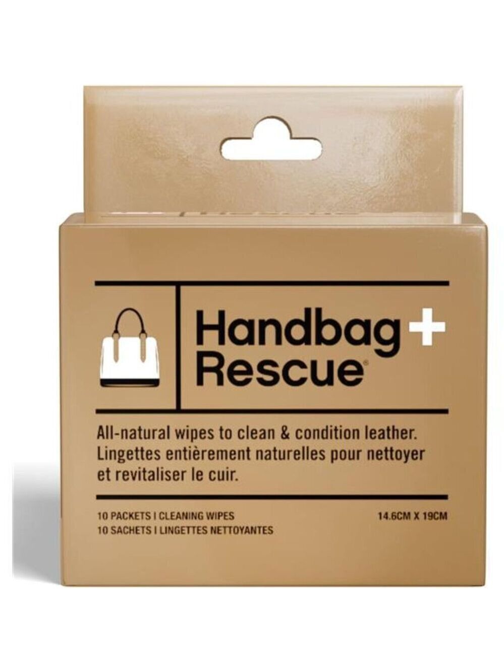 HandBag Rescue All Natural Cleaning Wipes Dirt Surface Stains